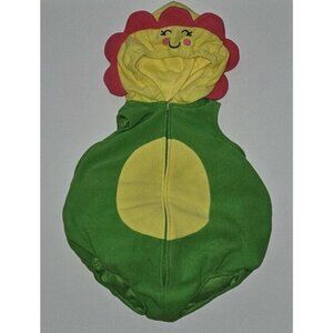 Carter's Flower Halloween Costume Baby Girl 18 Months 1-Piece Fleece Hooded